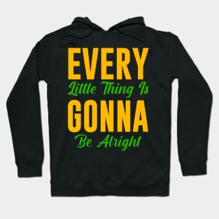 Everything is Gonna to be alright, Jamaica Rasta Hoodie